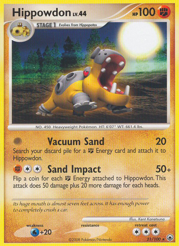 Hippowdon (21/100) [Diamond & Pearl: Majestic Dawn] - Card Brawlers | Quebec | Canada | Yu-Gi-Oh!