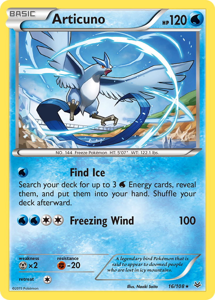 Articuno (16/108) [XY: Roaring Skies] - Card Brawlers | Quebec | Canada | Yu-Gi-Oh!