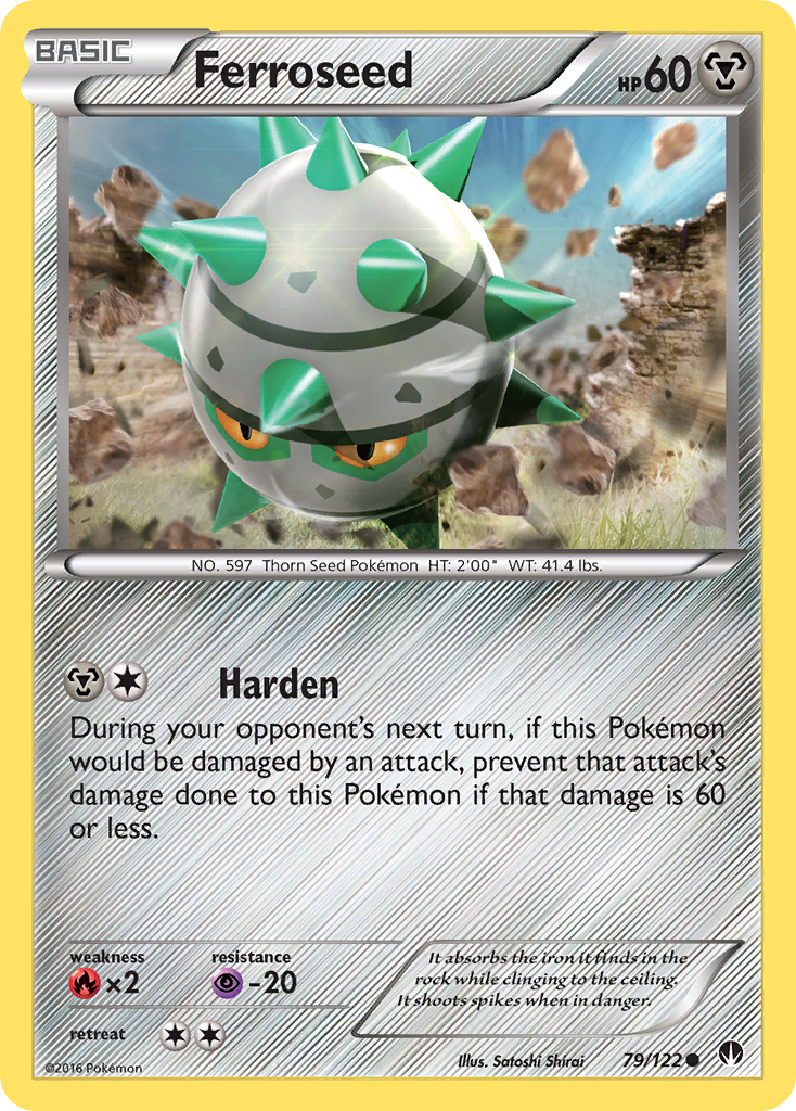Ferroseed (79/122) [XY: BREAKpoint] - Card Brawlers | Quebec | Canada | Yu-Gi-Oh!