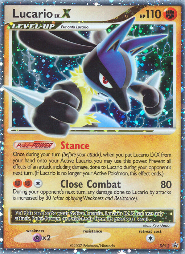 Lucario LV.X (DP12) [Diamond & Pearl: Black Star Promos] - Card Brawlers | Quebec | Canada | Yu-Gi-Oh!