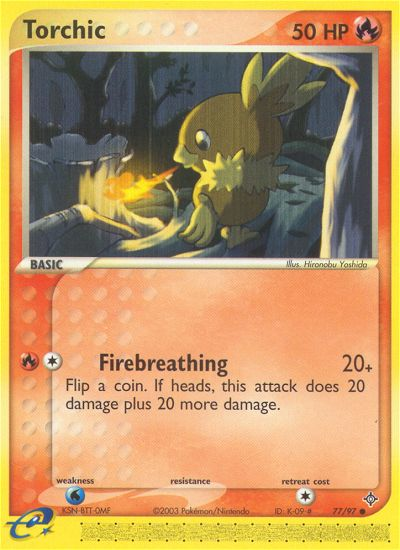 Torchic (77/97) [EX: Dragon] - Card Brawlers | Quebec | Canada | Yu-Gi-Oh!