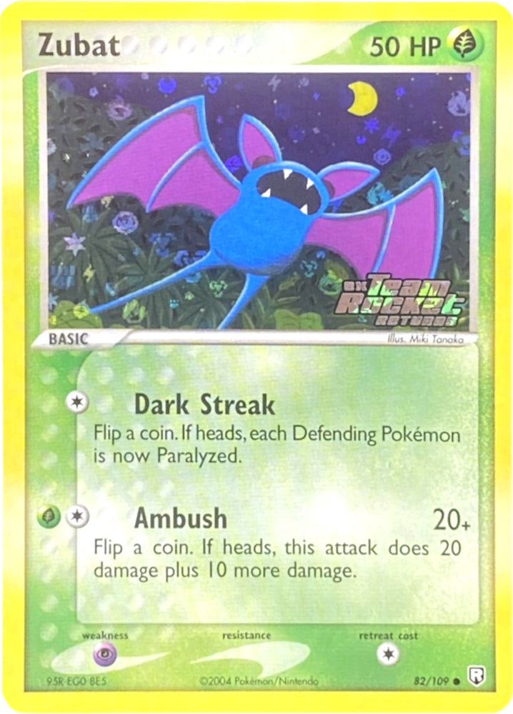 Zubat (82/109) (Stamped) [EX: Team Rocket Returns] - Card Brawlers | Quebec | Canada | Yu-Gi-Oh!