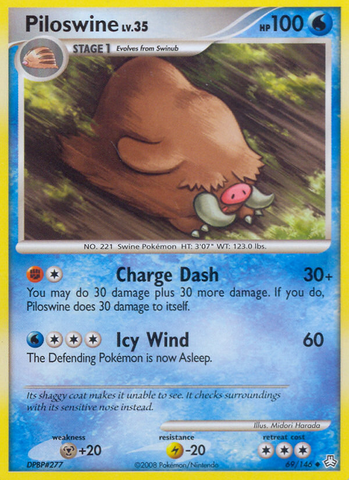 Piloswine (69/146) [Diamond & Pearl: Legends Awakened] - Card Brawlers | Quebec | Canada | Yu-Gi-Oh!