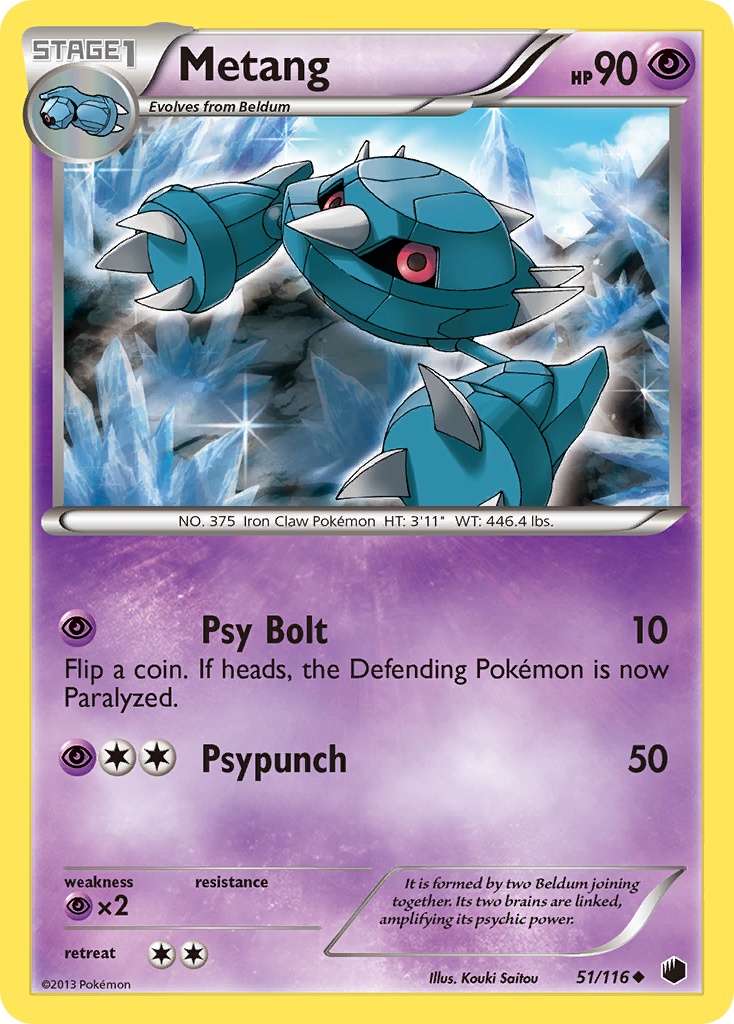 Metang (51/116) [Black & White: Plasma Freeze] - Card Brawlers | Quebec | Canada | Yu-Gi-Oh!