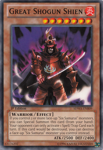 Great Shogun Shien [SDWA-EN009] Common - Yu-Gi-Oh! - Card Brawlers | Quebec | Canada |