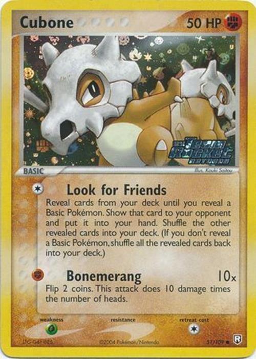 Cubone (51/109) (Stamped) [EX: Team Rocket Returns] - Card Brawlers | Quebec | Canada | Yu-Gi-Oh!