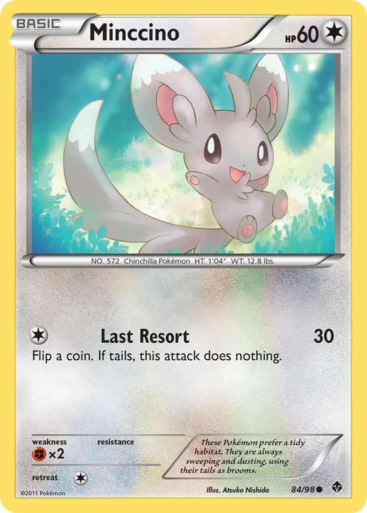 Minccino (84/98) [Black & White: Emerging Powers] - Card Brawlers | Quebec | Canada | Yu-Gi-Oh!