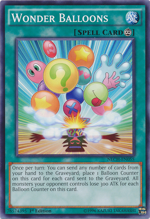 Wonder Balloons [NECH-EN055] Common - Card Brawlers | Quebec | Canada | Yu-Gi-Oh!
