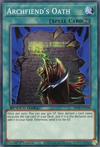 Archfiend's Oath [SBCB-EN190] Common - Card Brawlers | Quebec | Canada | Yu-Gi-Oh!