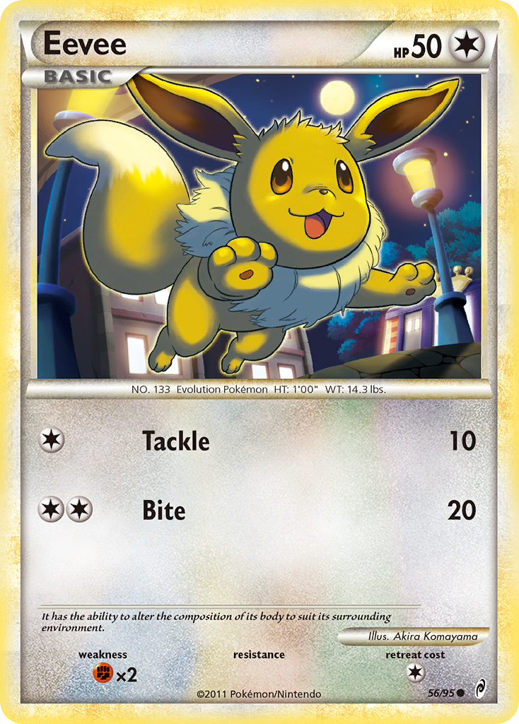 Eevee (56/95) [HeartGold & SoulSilver: Call of Legends] - Card Brawlers | Quebec | Canada | Yu-Gi-Oh!