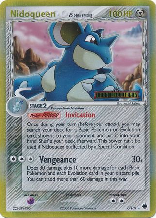 Nidoqueen (7/101) (Delta Species) (Stamped) [EX: Dragon Frontiers] - Card Brawlers | Quebec | Canada | Yu-Gi-Oh!