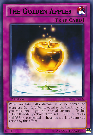 The Golden Apples [BP02-EN208] Rare - Card Brawlers | Quebec | Canada | Yu-Gi-Oh!