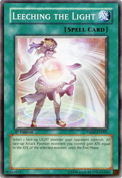 Leeching the Light [TSHD-EN061] Common - Card Brawlers | Quebec | Canada | Yu-Gi-Oh!