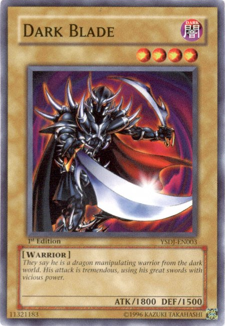 Dark Blade [YSDJ-EN003] Common - Card Brawlers | Quebec | Canada | Yu-Gi-Oh!