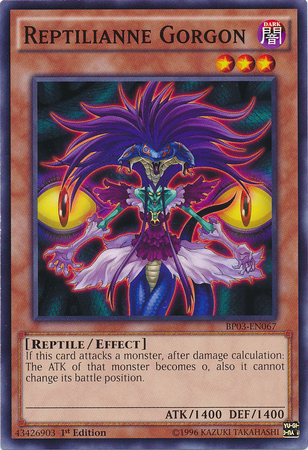 Reptilianne Gorgon [BP03-EN067] Common - Card Brawlers | Quebec | Canada | Yu-Gi-Oh!