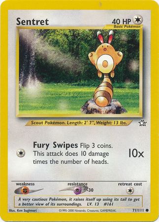 Sentret (71/111) [Neo Genesis Unlimited] - Card Brawlers | Quebec | Canada | Yu-Gi-Oh!