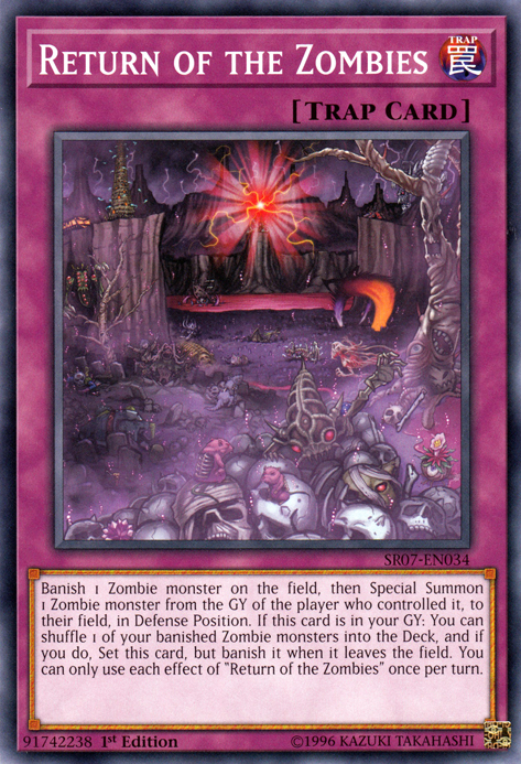 Return of the Zombies [SR07-EN034] Common - Card Brawlers | Quebec | Canada | Yu-Gi-Oh!