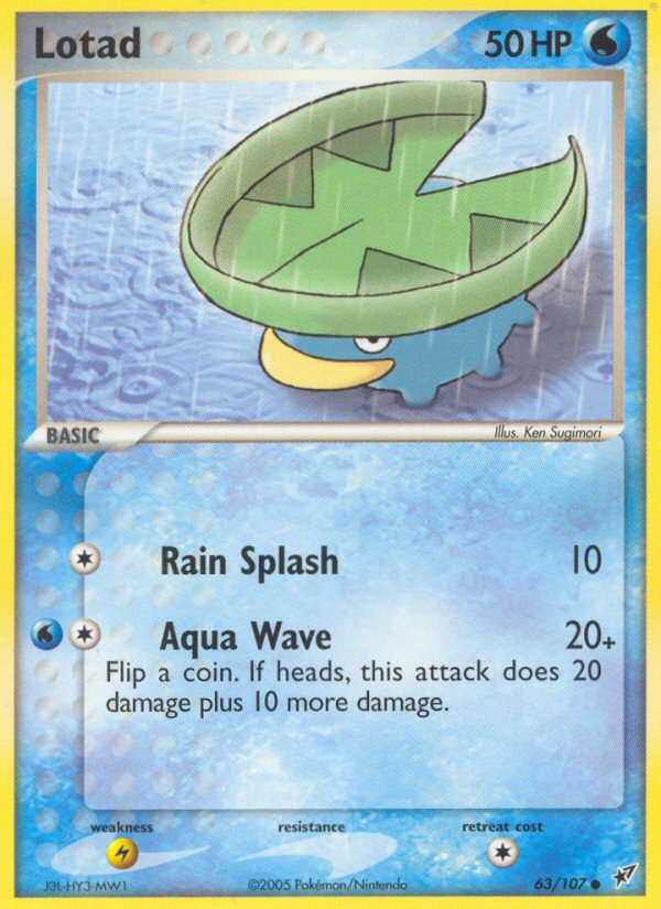 Lotad (63/107) [EX: Deoxys] - Card Brawlers | Quebec | Canada | Yu-Gi-Oh!