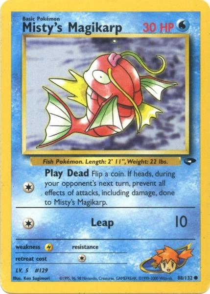 Misty's Magikarp (88/132) [Gym Challenge Unlimited] - Card Brawlers | Quebec | Canada | Yu-Gi-Oh!