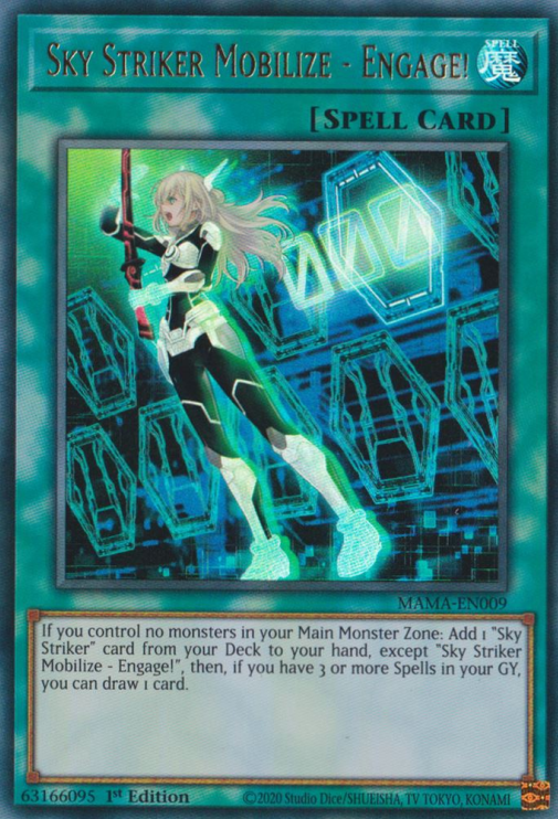 Sky Striker Mobilize - Engage! [MAMA-EN009] Ultra Rare - Card Brawlers | Quebec | Canada | Yu-Gi-Oh!