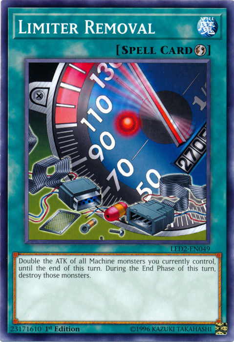 Limiter Removal [LED2-EN049] Common - Yu-Gi-Oh! - Card Brawlers | Quebec | Canada |