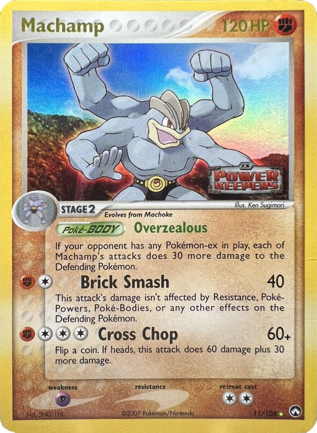 Machamp (11/108) (Stamped) [EX: Power Keepers] - Card Brawlers | Quebec | Canada | Yu-Gi-Oh!