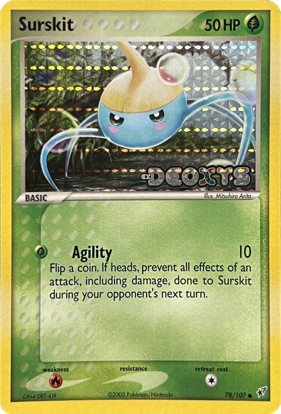 Surskit (78/107) (Stamped) [EX: Deoxys] - Card Brawlers | Quebec | Canada | Yu-Gi-Oh!