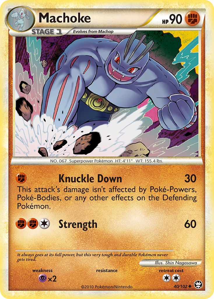 Machoke (40/102) [HeartGold & SoulSilver: Triumphant] - Card Brawlers | Quebec | Canada | Yu-Gi-Oh!