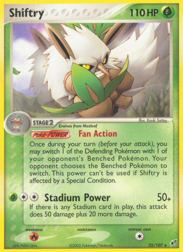 Shiftry (25/107) [EX: Deoxys] - Card Brawlers | Quebec | Canada | Yu-Gi-Oh!