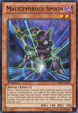 Malicevorous Spoon [SHSP-EN003] Common - Yu-Gi-Oh! - Card Brawlers | Quebec | Canada |