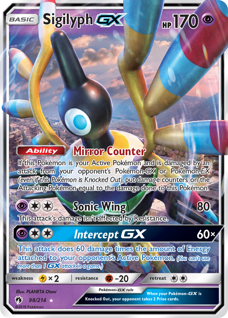 Sigilyph GX (98/214) [Sun & Moon: Lost Thunder] - Card Brawlers | Quebec | Canada | Yu-Gi-Oh!