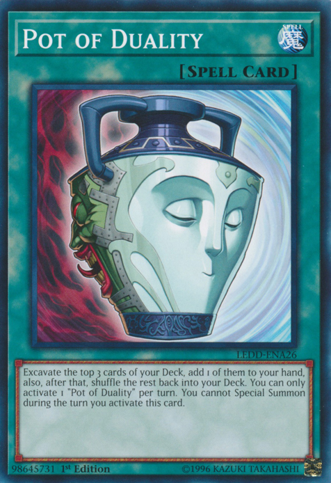 Pot of Duality [LEDD-ENA26] Common - Yu-Gi-Oh! - Card Brawlers | Quebec | Canada |