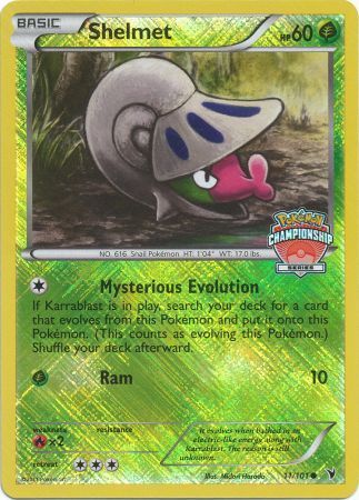 Shelmet (11/101) (Championship Promo) [Black & White: Noble Victories] - Card Brawlers | Quebec | Canada | Yu-Gi-Oh!