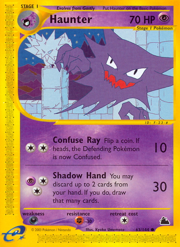 Haunter (63/144) [Skyridge] - Card Brawlers | Quebec | Canada | Yu-Gi-Oh!