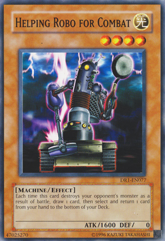 Helping Robo For Combat [DR1-EN077] Common - Card Brawlers | Quebec | Canada | Yu-Gi-Oh!