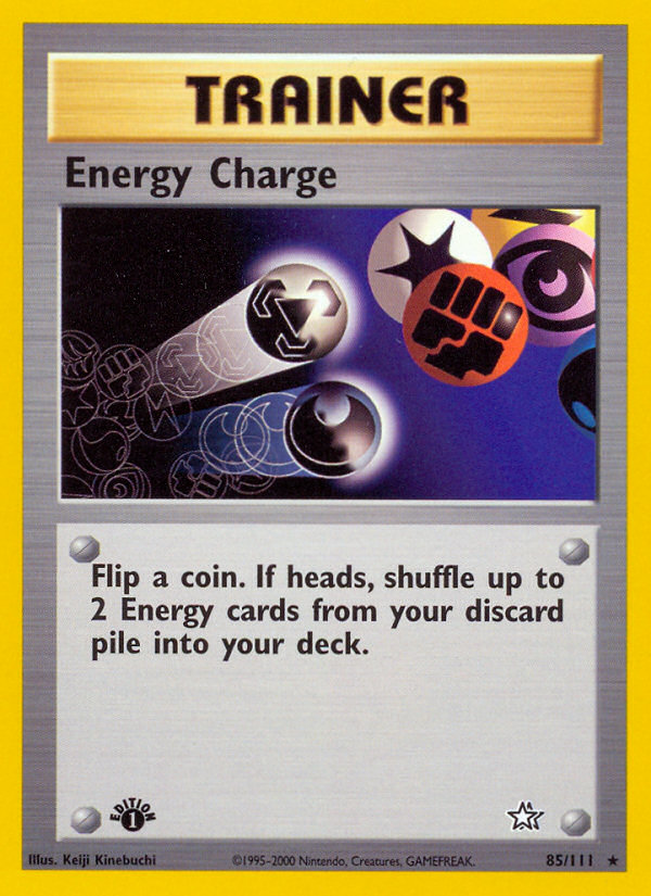 Energy Charge (85/111) [Neo Genesis 1st Edition] - Card Brawlers | Quebec | Canada | Yu-Gi-Oh!