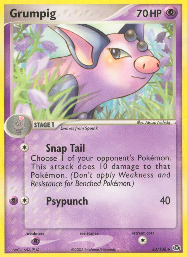 Grumpig (30/106) [EX: Emerald] - Card Brawlers | Quebec | Canada | Yu-Gi-Oh!