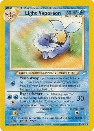 Light Vaporeon (52/105) [Neo Destiny Unlimited] - Card Brawlers | Quebec | Canada | Yu-Gi-Oh!