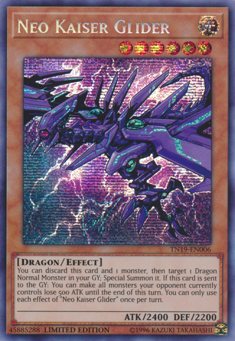 Neo Kaiser Glider [TN19-EN006] Prismatic Secret Rare - Card Brawlers | Quebec | Canada | Yu-Gi-Oh!