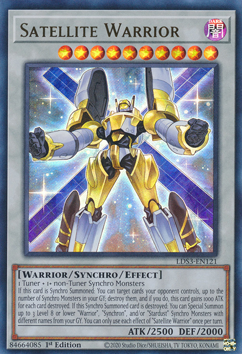 Satellite Warrior [LDS3-EN121] Ultra Rare - Card Brawlers | Quebec | Canada | Yu-Gi-Oh!