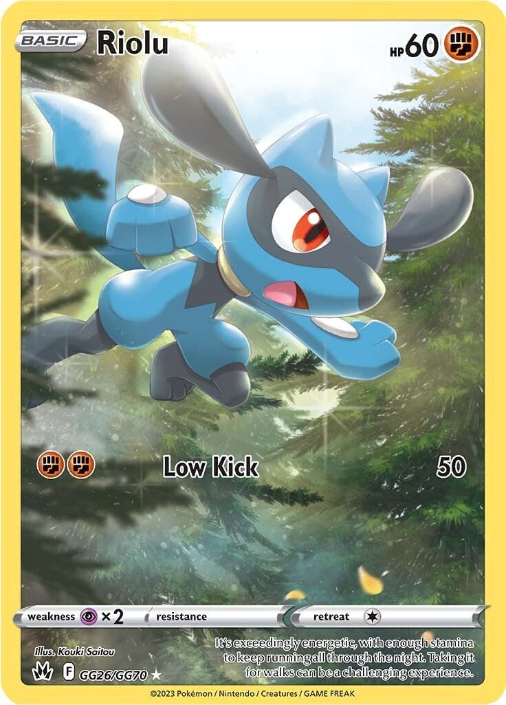 Riolu (GG26/GG70) [Sword & Shield: Crown Zenith] - Card Brawlers | Quebec | Canada | Yu-Gi-Oh!
