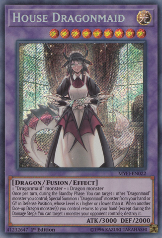 House Dragonmaid [MYFI-EN022] Secret Rare - Card Brawlers | Quebec | Canada | Yu-Gi-Oh!