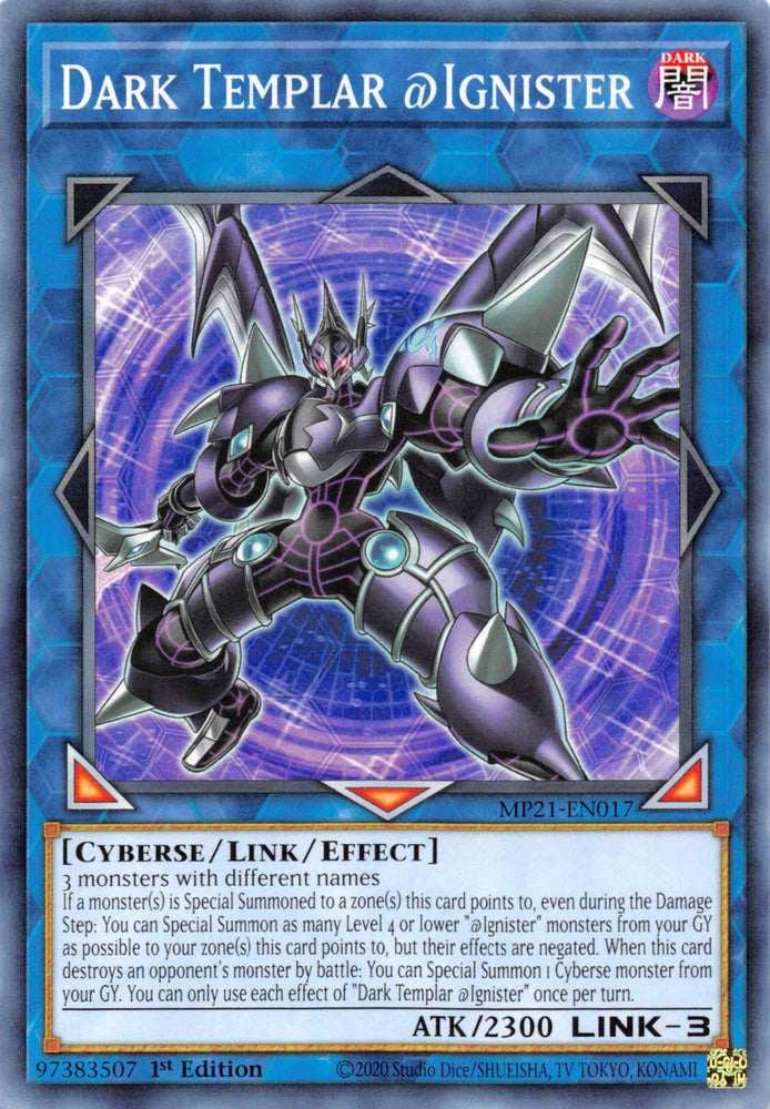 Dark Templar @Ignister [MP21-EN017] Common - Card Brawlers | Quebec | Canada | Yu-Gi-Oh!