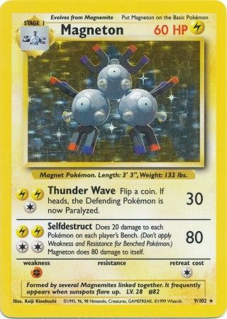 Magneton (9/102) [Base Set Unlimited] - Card Brawlers | Quebec | Canada | Yu-Gi-Oh!