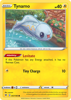 Tynamo (057/185) [Sword & Shield: Vivid Voltage] - Card Brawlers | Quebec | Canada | Yu-Gi-Oh!