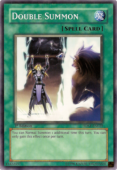 Double Summon [5DS1-EN029] Common - Card Brawlers | Quebec | Canada | Yu-Gi-Oh!