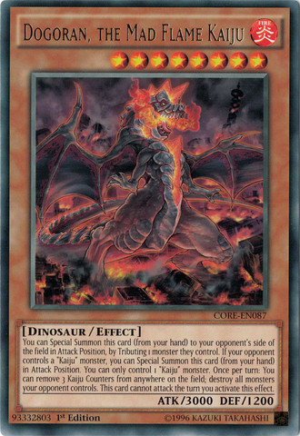 Dogoran, the Mad Flame Kaiju [CORE-EN087] Rare - Yu-Gi-Oh! - Card Brawlers | Quebec | Canada |