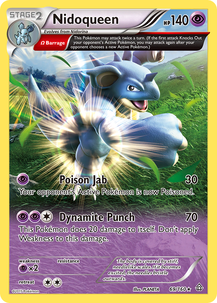 Nidoqueen (69/160) [XY: Primal Clash] - Card Brawlers | Quebec | Canada | Yu-Gi-Oh!