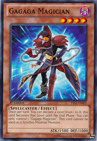 Gagaga Magician [YS13-EN009] Common - Card Brawlers | Quebec | Canada | Yu-Gi-Oh!