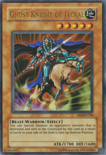 Ghost Knight of Jackal [DR2-EN184] Ultra Rare - Card Brawlers | Quebec | Canada | Yu-Gi-Oh!